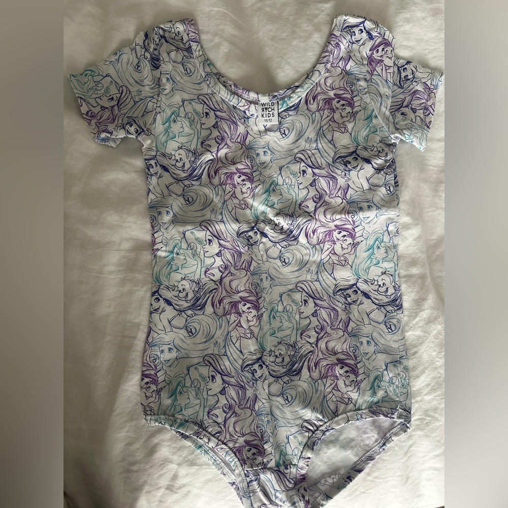 Wild Rich Kid Disney Little Mermaid Ariel Leotard